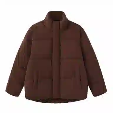 森马 印花面包服厚款羽绒服 男款