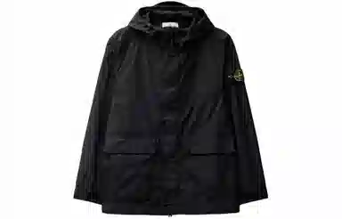 Stone Island SS24 Black Nylon Jacket
