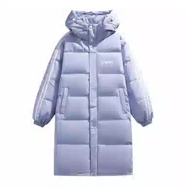 The Simpsons Logo Hooded Down Jacket