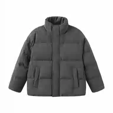 森马 印花面包服厚款羽绒服 男款