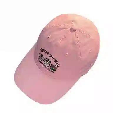 杨同学 卡通动通动漫帽 棉 鸭舌帽 女款