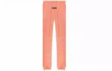 Fear of God Essentials FW22 Track Pant Coral Logo