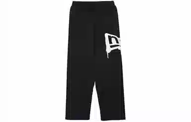 New Era FW22 Logo Sweatpants Black