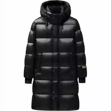 Snow Flying Puffer Jacket Black