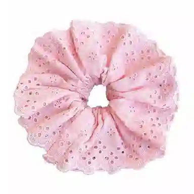 蒙妮 四层甜美蕾丝花边头绳 布艺 发圈 男女同款情侣款