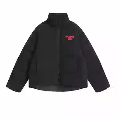 WAITINGWAVE Basic Logo Down Jacket