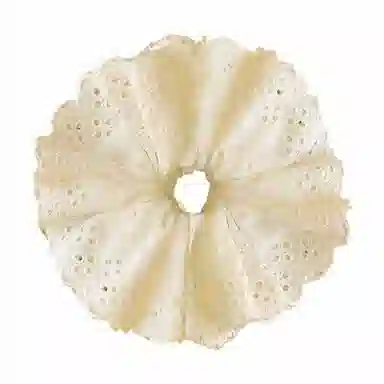 蒙妮 四层甜美蕾丝花边头绳 布艺 发圈 男女同款情侣款