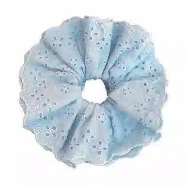 蒙妮 四层甜美蕾丝花边头绳 布艺 发圈 男女同款情侣款