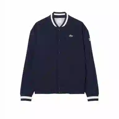 Lacoste SS25 Long Sleeve Baseball Jacket Navy