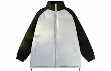 快鱼 日系无性别主义日常通勤简约时尚百搭基础亲肤舒适保暖休闲长袖棉服 男女同款