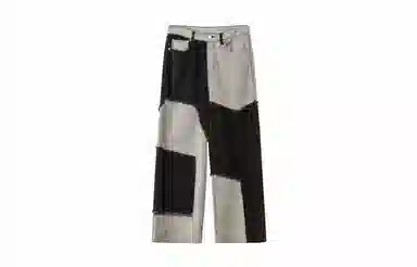 NO ONE ELSE Wide Leg Jeans Black