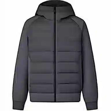 波司登 纯色连帽休闲长袖羽绒服 男款