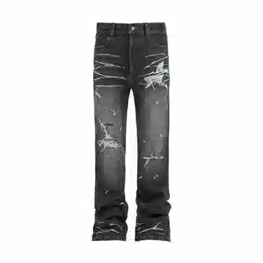 Antidote Worldwide Black Distressed Jeans