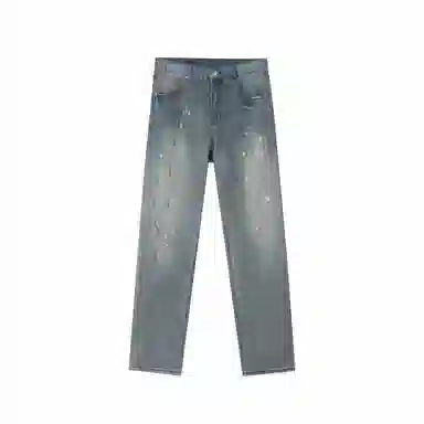 UNKNOWTAL Dirtyfit Straight Jeans Blue