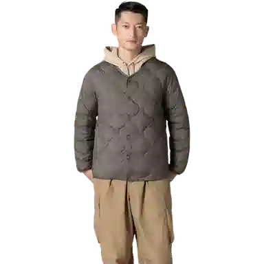 雅鹿 休闲轻便内外穿时尚百搭长袖羽绒服 男款