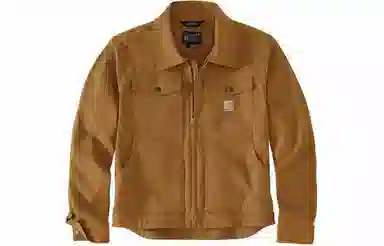 Carhartt 105748 Rugged Flex Duck Jacket logo Relaxed Fit