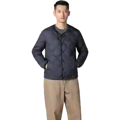 雅鹿 休闲轻便内外穿时尚百搭长袖羽绒服 男款