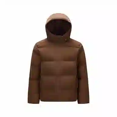 森马 防水肌理感连帽长袖时尚百搭羽绒服 男款