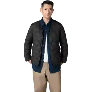 雅鹿 休闲轻便内外穿时尚百搭长袖羽绒服 男款