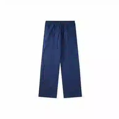 我是大卫 直筒复古个性薄款高街做旧水洗牛仔裤 男款 蓝色