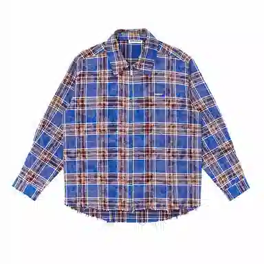 BENMYSHOWER Plaid Jacket