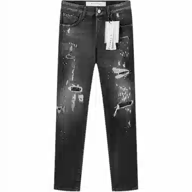 John Richmond FW24 Black Grey Jeans