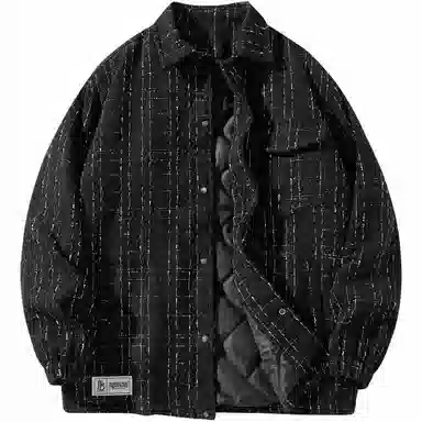 帕丁顿熊 多巴胺扎染小香风复古休闲宽松夹克外套 男女同款