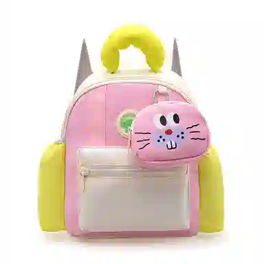 恒源祥 时尚可爱百搭简约 尼龙 双肩包 儿童款 多色