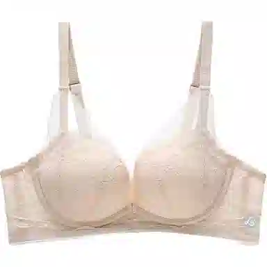 潞优野 小胸聚拢性感蕾丝无钢圈文胸 女款