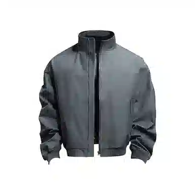 布客行 美式高街老钱风复古百搭飞行员教练立领短款宽松保暖防风防水潮流外套夹克 男女同款