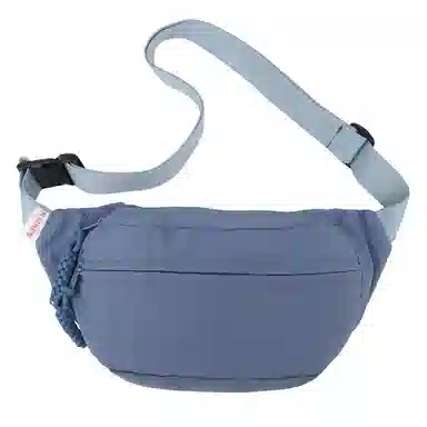 普乐威 日系轻便简约百搭百搭休闲运动骑行通勤 尼龙 胸包 男女同款情侣款 米白色/黑色/黄色/绿色/蓝色