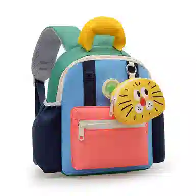 恒源祥 时尚可爱百搭简约 尼龙 双肩包 儿童款 多色