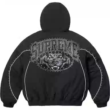 Supreme SS25 Studded Stadium Jacket logo