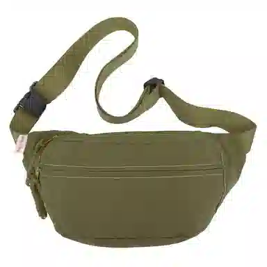 普乐威 日系轻便简约百搭百搭休闲运动骑行通勤 尼龙 胸包 男女同款情侣款 米白色/黑色/黄色/绿色/蓝色