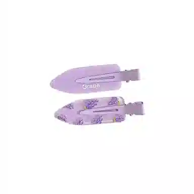 水中玉 韩式多巴胺无痕发卡甜美发饰前额侧边碎发刘海夹子头饰 亚克力 发夹 女款