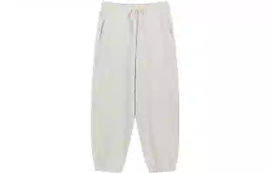 速写 纯色九分裤宽松束脚运动裤 男款