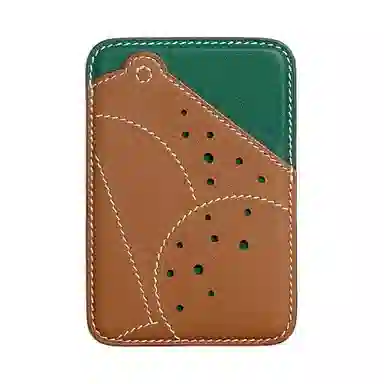 Hermes Swift Card Holder Magsafe Green Gold