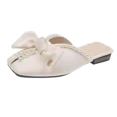 鹿向南 百搭时尚潮流 静音包头拖鞋 女款 礼盒款