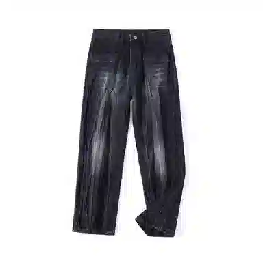 EPTISON Retro Loose Jeans Black