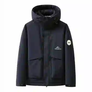 鸭鸭 时尚休闲工装短款百搭羽绒服 男款