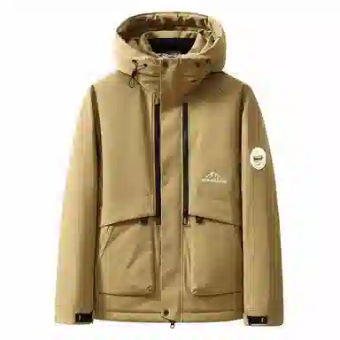 鸭鸭 时尚休闲工装短款百搭羽绒服 男款