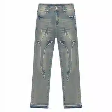 XINYINSU Vintage Straight Jeans