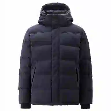 佐丹奴 鹅绒可卸帽三防梭织羽绒服 男款