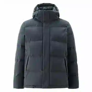 佐丹奴 鹅绒可卸帽三防梭织羽绒服 男款