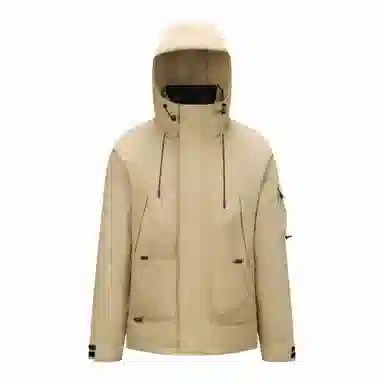 鸭鸭 新山系系列时尚户外登山休闲防寒防风冲锋衣羽绒服 男女同款