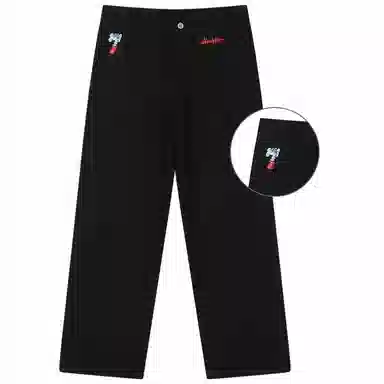 MIND ERROR Logo Jeans