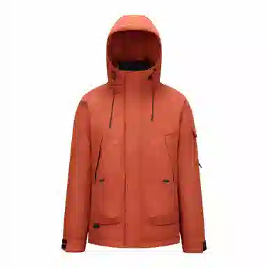 鸭鸭 新山系系列时尚户外登山休闲防寒防风冲锋衣羽绒服 男女同款