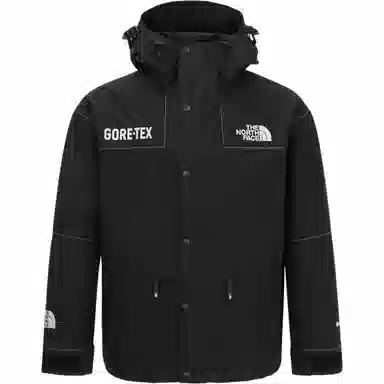 The North Face Logo Hoodie Jacket Black