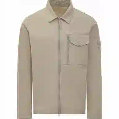 Stone Island Zip Jacket Khaki