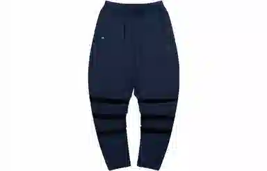 特步 健身训练宽松针织加绒运动裤 男款